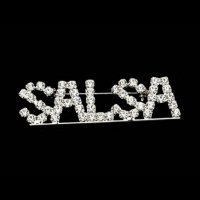 Katz Kristall Brosche JE-13 Salsa - SALE