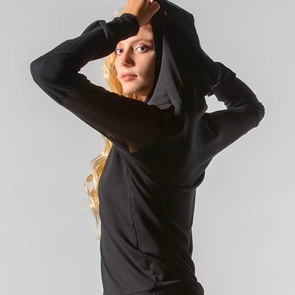 Mesh hoodie online