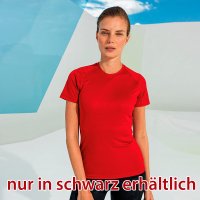 TriDri Sport Shirt Damen schwarz - SALE
